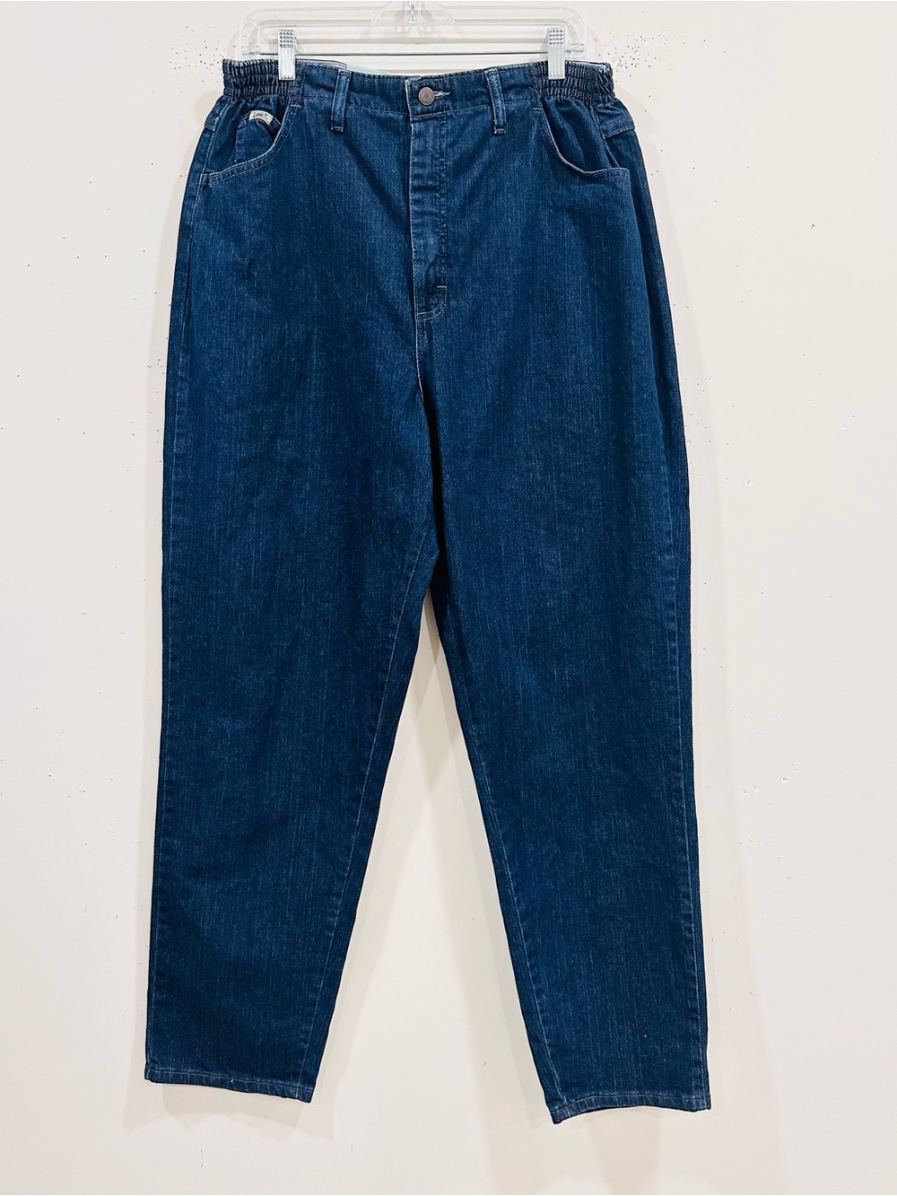 NWT Vintage Lee Side Elastic High Rise Jeans Womens Size 18M Deadstock
